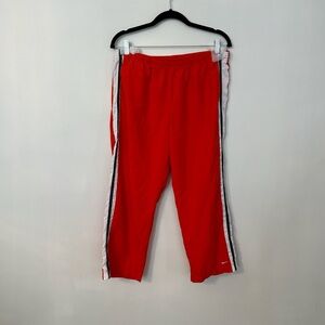 orange vintage y2k Nike track Capris